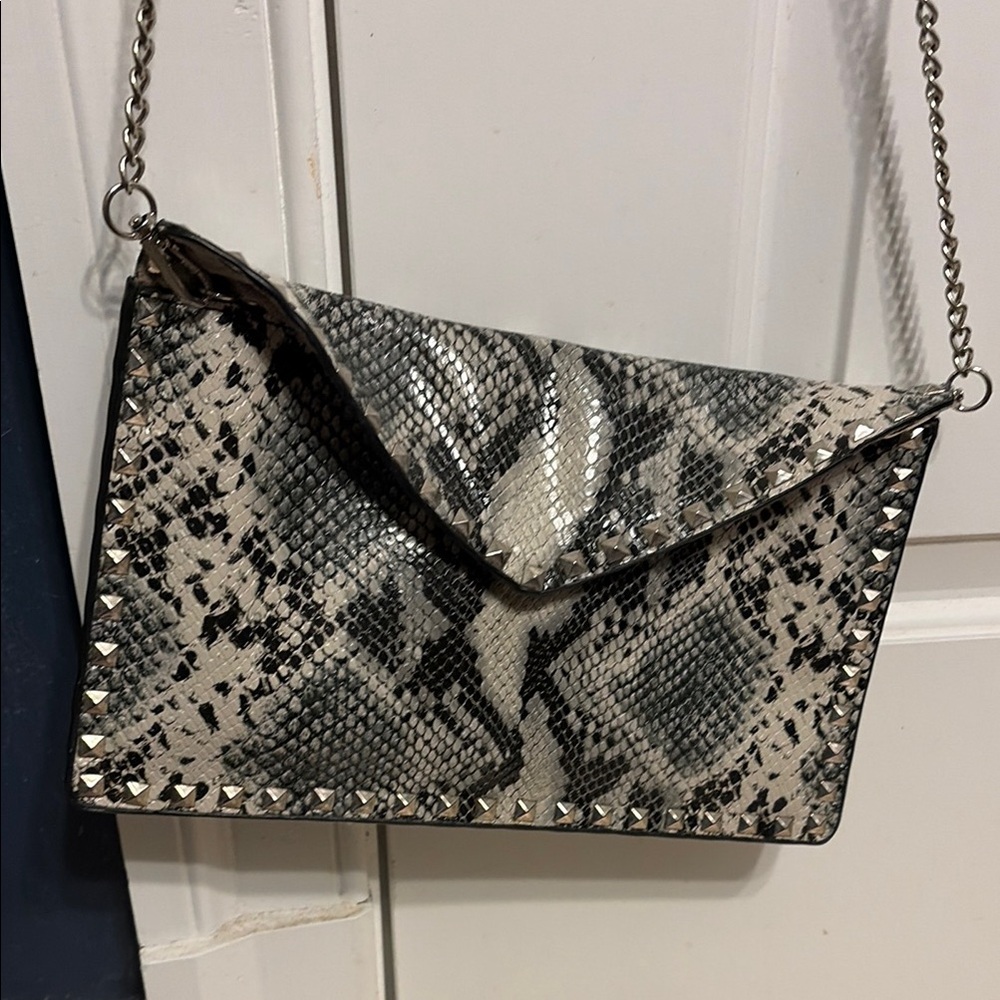 Snakeskin Crossbody Bag